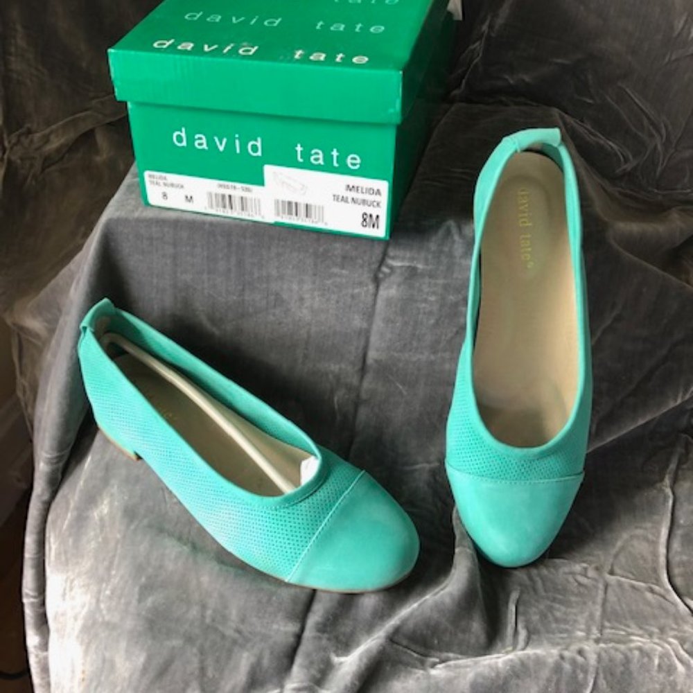 David Tate Nubuck Flats